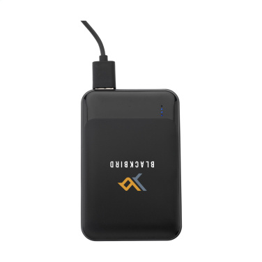 Logotrade promotional product image of: Compact 5000 RCS Recycled ABS Powerbank