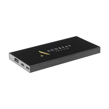 Logotrade promotional giveaway image of: Tecco GRS Recycled Alu Powerbank 5000 external charger