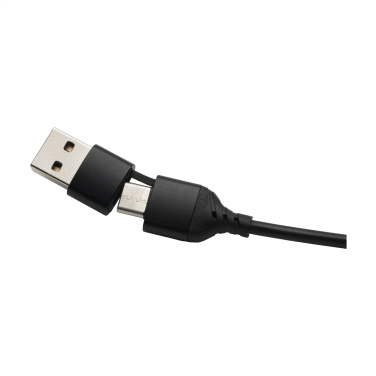 Logo trade advertising products picture of: Tecco GRS Recycled Alu USB Hub