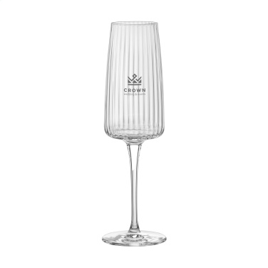 Logotrade promotional giveaways photo of: Ribbio Champagne glass 255 ml