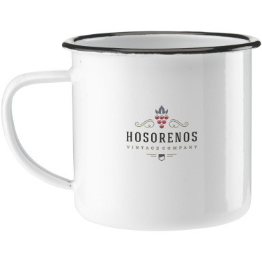 Logotrade promotional merchandise picture of: Retro Enamel Mug 350 ml