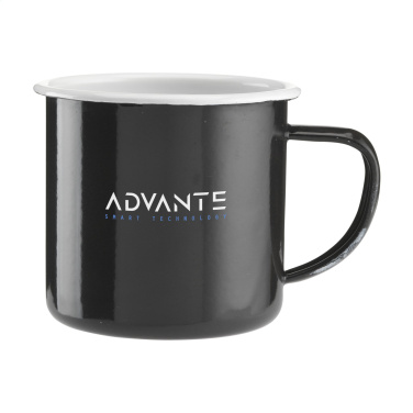 Logotrade advertising product picture of: Retro Enamel Mug 350 ml