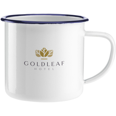 Logo trade advertising products picture of: Retro Enamel Mug 350 ml