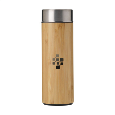 Logotrade promotional giveaway picture of: Osaka 360 ml bamboo thermo bottle/thermo cup