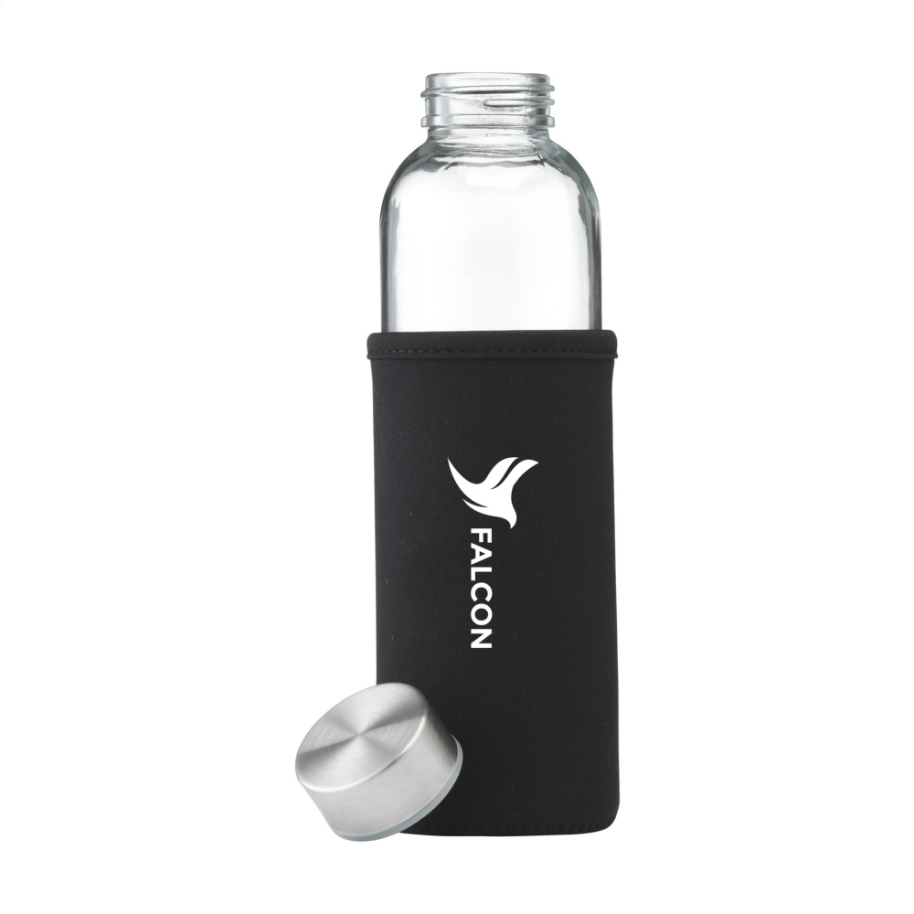 Logotrade promotional merchandise picture of: Senga Glass 500 ml drinking bottle