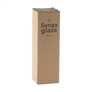 Logotrade promotional gift image of: Senga Glass 500 ml drinking bottle