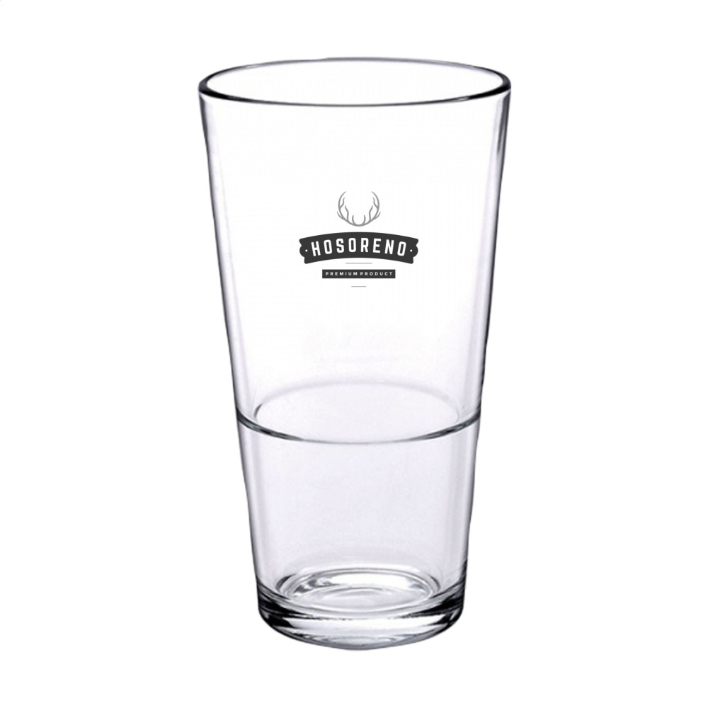 Logo trade promotional products image of: Beer Glass Stackable 340 ml