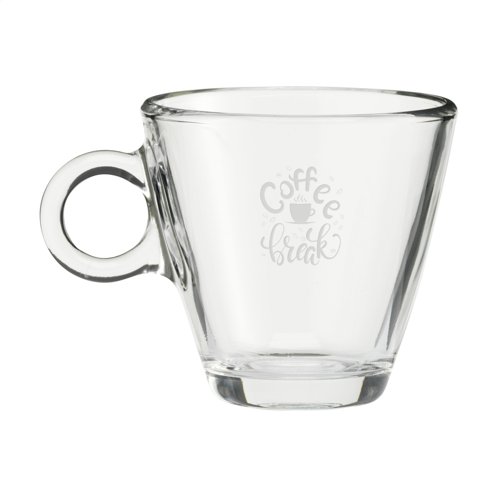 Logotrade promotional merchandise picture of: Lugano Coffee Glass 230 ml