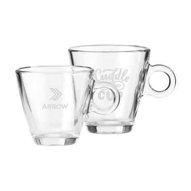 Logotrade promotional item image of: Lugano Coffee Glass 230 ml