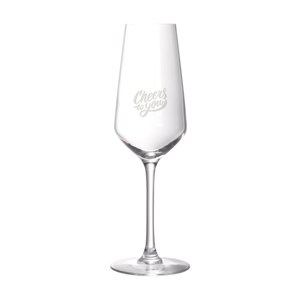 Logo trade corporate gifts picture of: Loire Champagne glass 230 ml