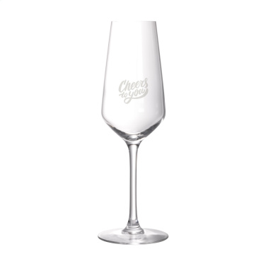 Logo trade business gift photo of: Loire Champagne glass 230 ml