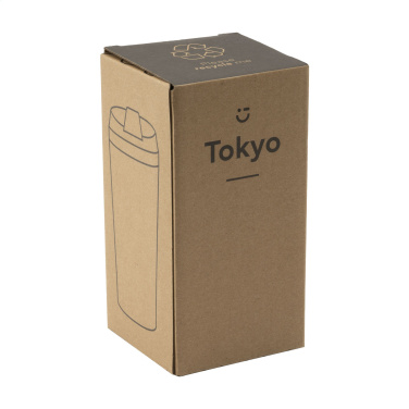 Logotrade promotional item picture of: Tokyo 450 ml bamboo thermo cup