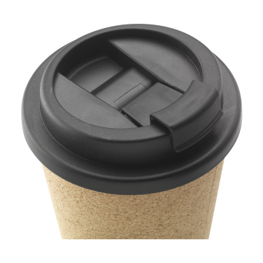 Logo trade promotional merchandise image of: Attea Cork 350 ml coffee cup