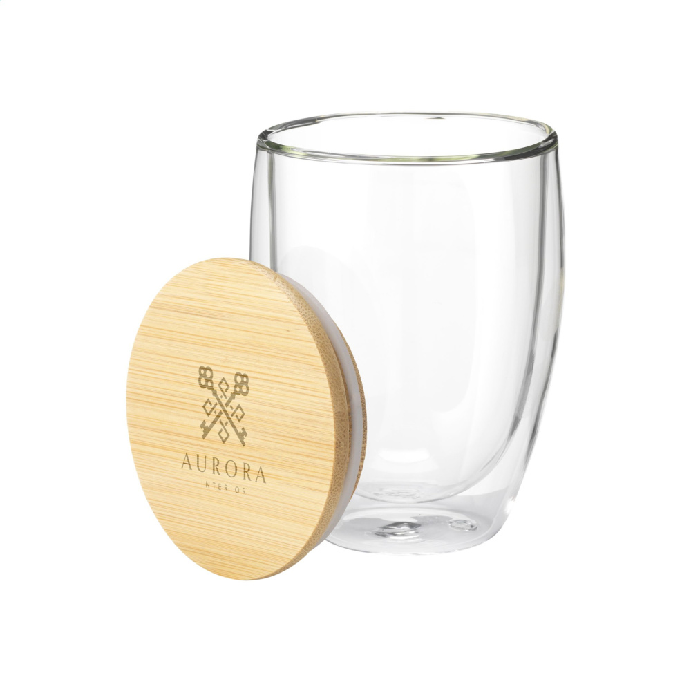 Logo trade advertising products picture of: Alba 350 ml double-walled glass