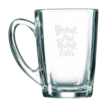 Logotrade promotional giveaway image of: Morning Tea Glass 320 ml