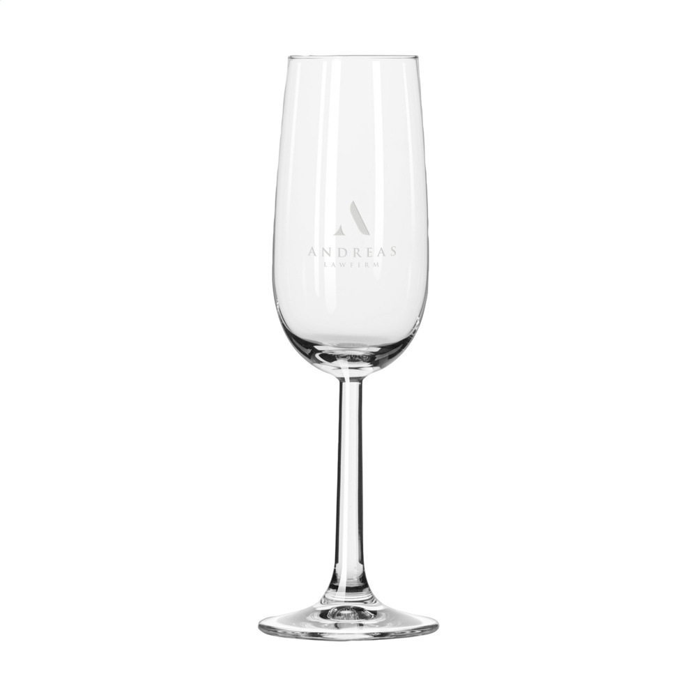 Logo trade promotional gift photo of: Bourgogne Champagne glass 170 ml