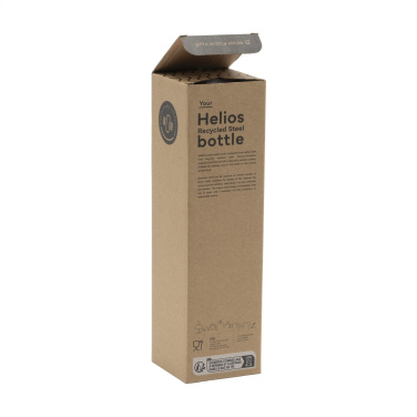 Logotrade promotional giveaway image of: Helios RCS Recycled Steel Bottle 470 ml