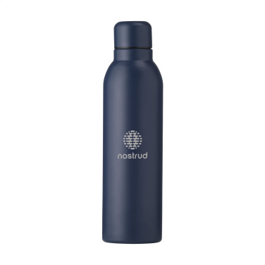 Logo trade promotional products picture of: Helios RCS Recycled Steel Bottle 470 ml