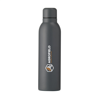 Logotrade promotional merchandise photo of: Helios RCS Recycled Steel Bottle 470 ml