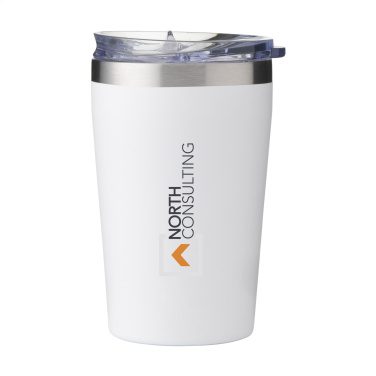 Logotrade advertising product picture of: Re-Steel RCS Recycled Coffee Mug 380 ml thermo cup