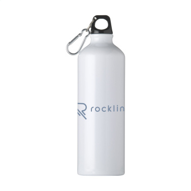 Logo trade promotional product photo of: AluMaxi GRS Recycled 750 ml water bottle