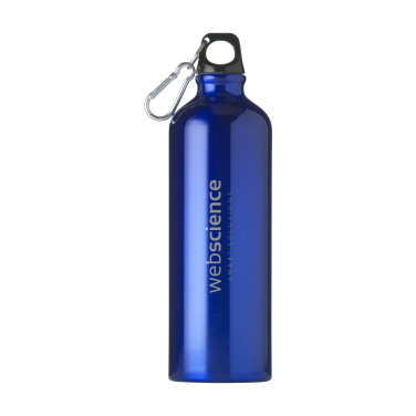 Logo trade promotional giveaway photo of: AluMaxi GRS Recycled 750 ml water bottle