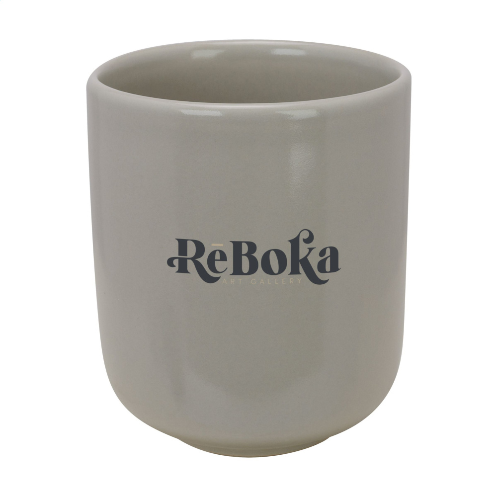 Logo trade promotional giveaway photo of: Cadiz Ivory 350 ml drinking cup