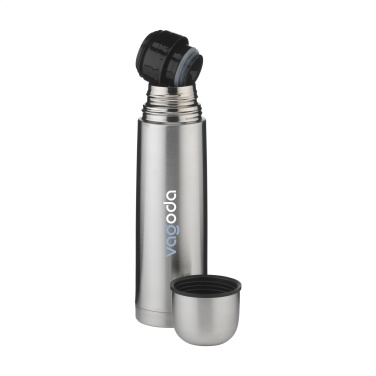 Logo trade promotional items image of: Thermotop Midi RCS Recycled Steel 500 ml thermo bottle