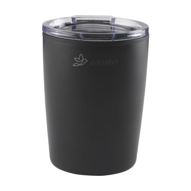 Logo trade promotional products image of: Espresso-to-Go Mug RCS Recycled Steel 170 ml