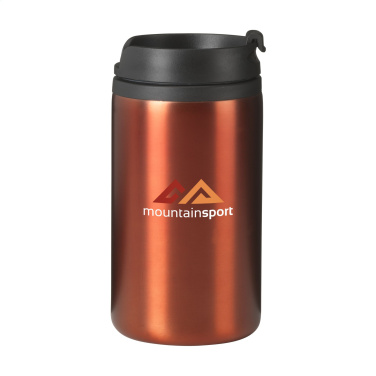 Logo trade corporate gifts picture of: Thermo Can RCS Recycled Steel 300 ml thermo cup