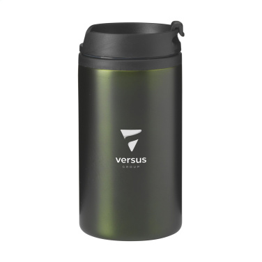 Logo trade promotional item photo of: Thermo Can RCS Recycled Steel 300 ml thermo cup