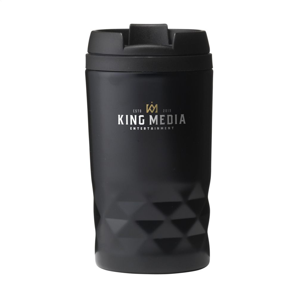 Logotrade promotional products photo of: Graphic Mini Mug RCS Recycled Steel 250 ml thermo cup