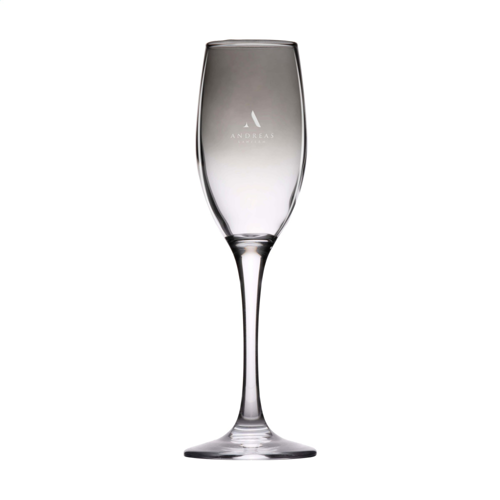 Logotrade corporate gift image of: Smokey Champagne glass 180 ml