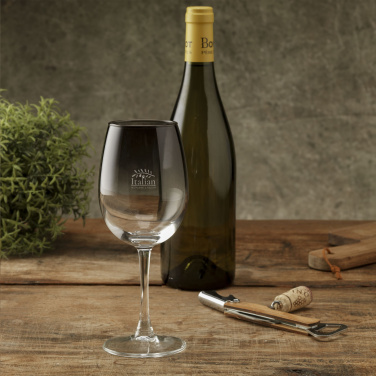 Logotrade promotional gift image of: Smokey Wine Glass 360 ml