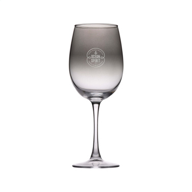 Logo trade promotional items picture of: Smokey Wine Glass 360 ml