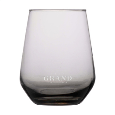 Logotrade promotional item image of: Smokey Water Glass 450 ml