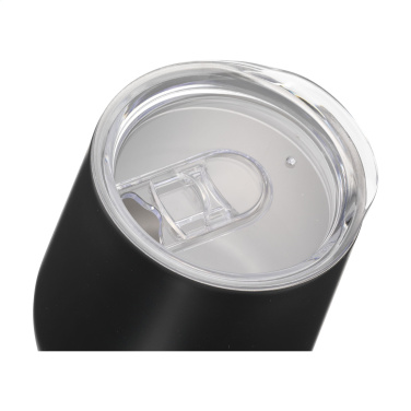 Logo trade promotional merchandise photo of: Huevo RCS Recycled Steel Cup 350 ml thermo cup