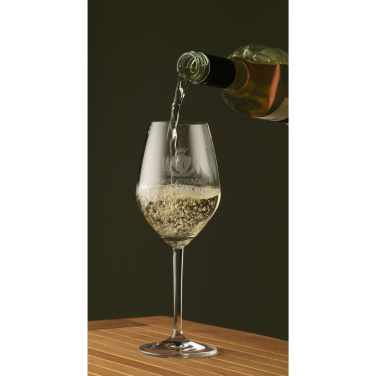 Logo trade corporate gifts image of: Nice Wine Glasss 350 ml