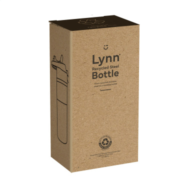 Logotrade promotional gift image of: Lynn RCS Recycled Steel Bottle 500 ml