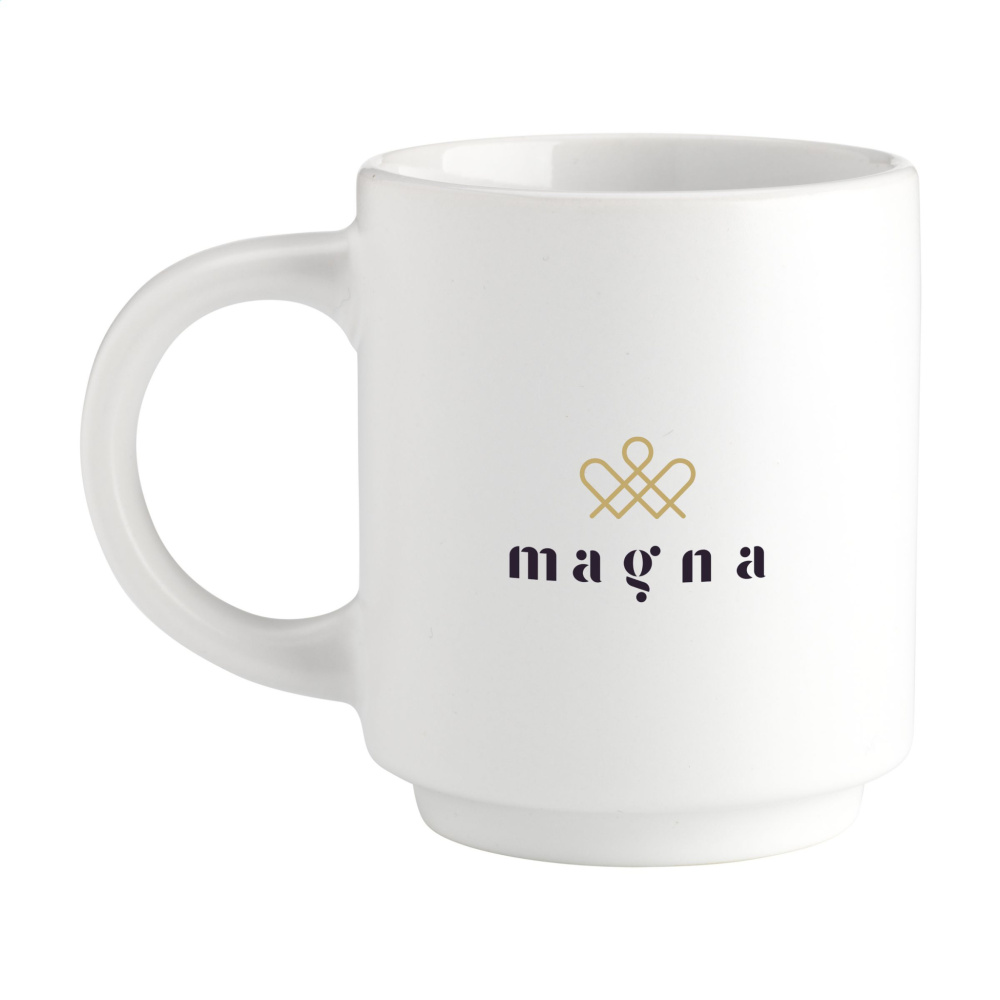 Logo trade business gift photo of: Stack Mug 180 ml