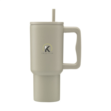 Logotrade promotional gift picture of: Rhino RCS Recycled Steel Cup 900 ml