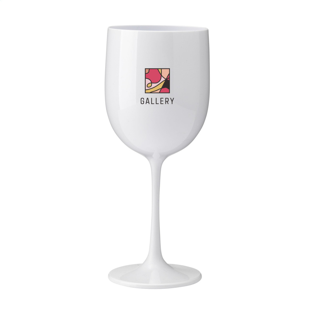 Logo trade promotional giveaways image of: Lunaire Reusable Wine Glass 480 ml