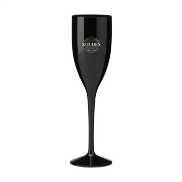 Logotrade advertising product picture of: Lunaire Reusable Champagne Glass 150 ml