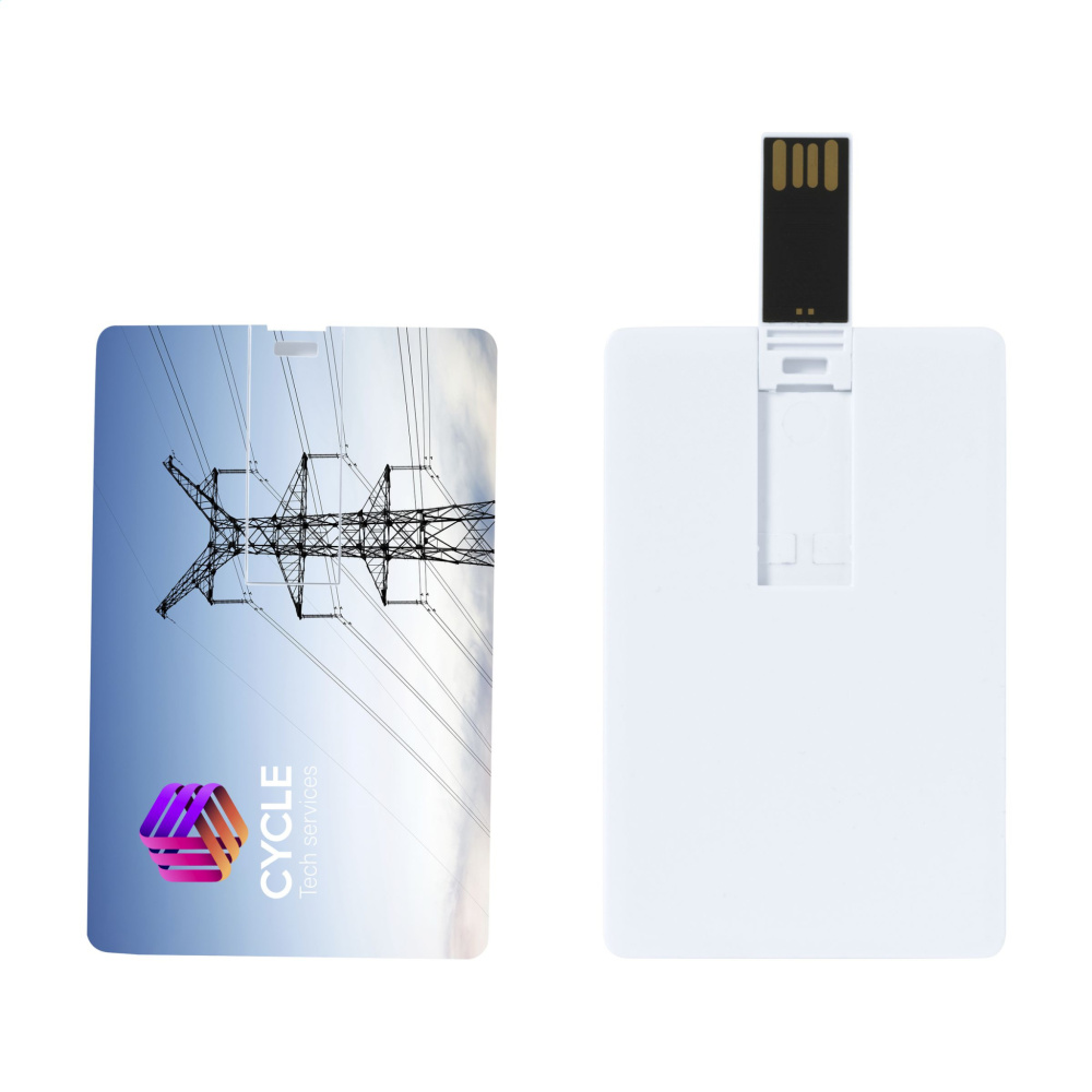 Logotrade advertising products photo of: CredCard USB from stock 4 GB