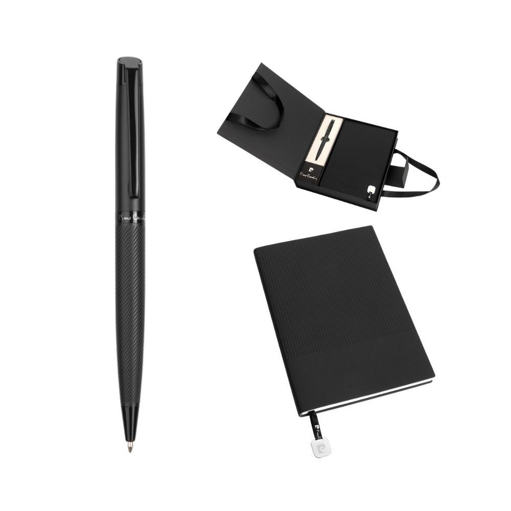 Logo trade promotional gift photo of: Set of notebook and pen CHANTAL Pierre Cardin