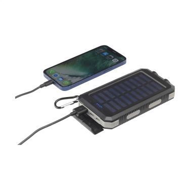 Logotrade advertising products photo of: Trail RCS Solar Charger Compass 8000