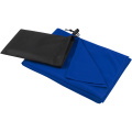 Lucas RPET sport towel 50x100 cm, Royal blue