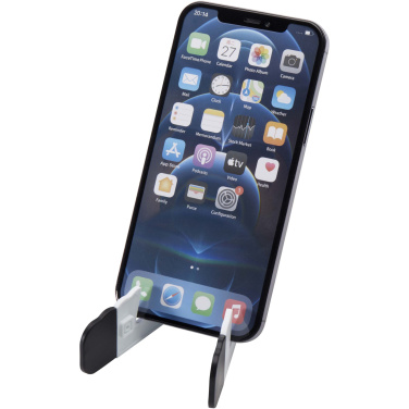 Logotrade corporate gift image of: Buna recycled plastic foldable tablet and phone stand