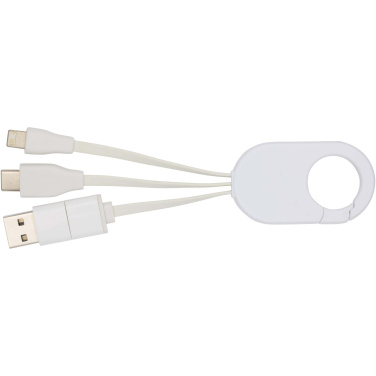 Logotrade promotional giveaways photo of: Troop 4-in-1 recycled plastic charging cable