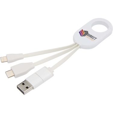 Logotrade promotional giveaways photo of: Troop 4-in-1 recycled plastic charging cable